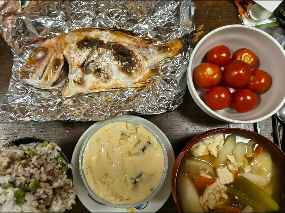 連子鯛の塩焼き|アクちゃんさん