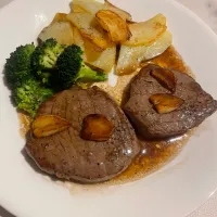 急遽のステーキ