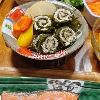 2026/02/15 塩鮭と梳き昆布のぐるぐる煮|Blueberry🫐さん