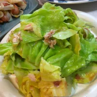 温キャベツサラダ|ポコさん