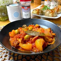 鶏肉のチリンドロン煮