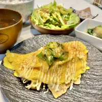 ネギ塩タレとん平焼き|ぎんさん