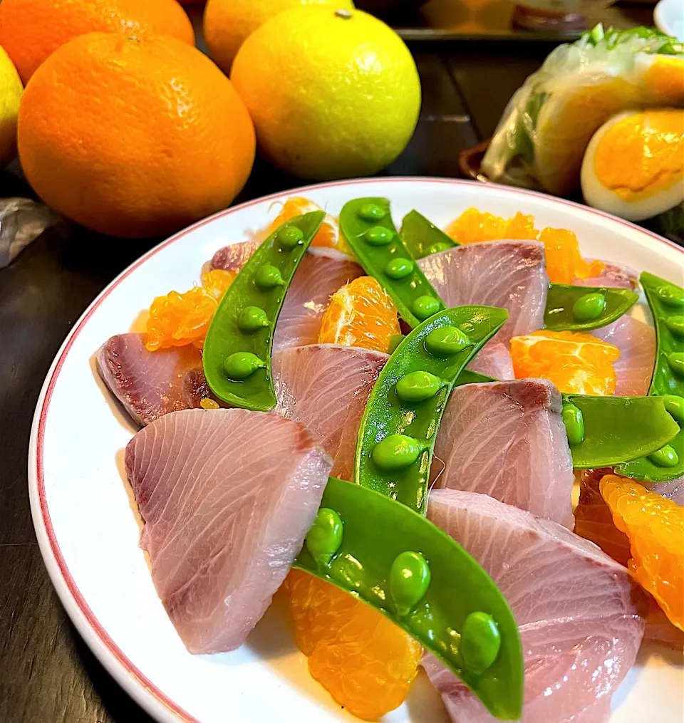 鰤と柑橘のカルパッチョ|DKさん