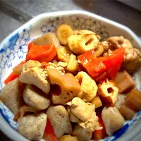 今夜は、筑前煮を頂きました😋👍✨|ギムレットさん