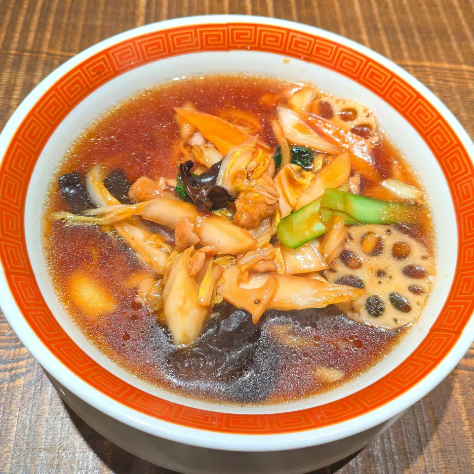 五目あんラーメン|じょうさん