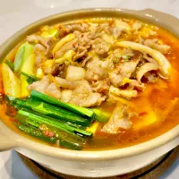 妻用。キムチ鍋|ぎんさん