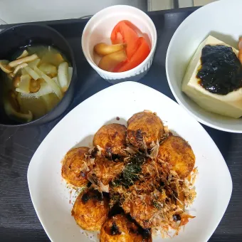 Snapdishの人気料理写真:旦那ごはん(*≧з≦)✨