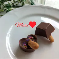 《レシピ有》バレンタインに！きのこの山風チョコ。|Mariさん