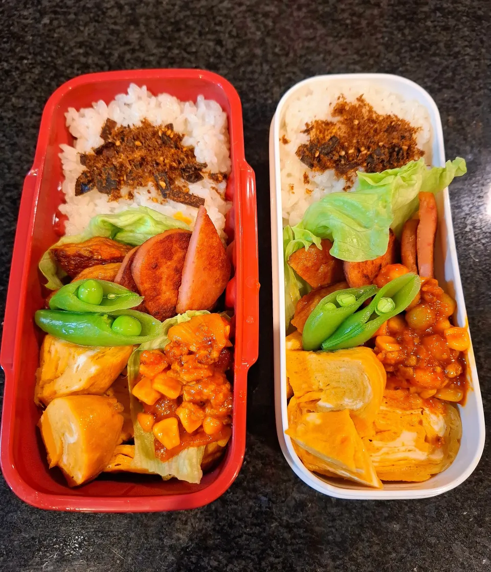 ︎🌟娘ちゃん夫婦弁当︎🌟|ゆきさんさん