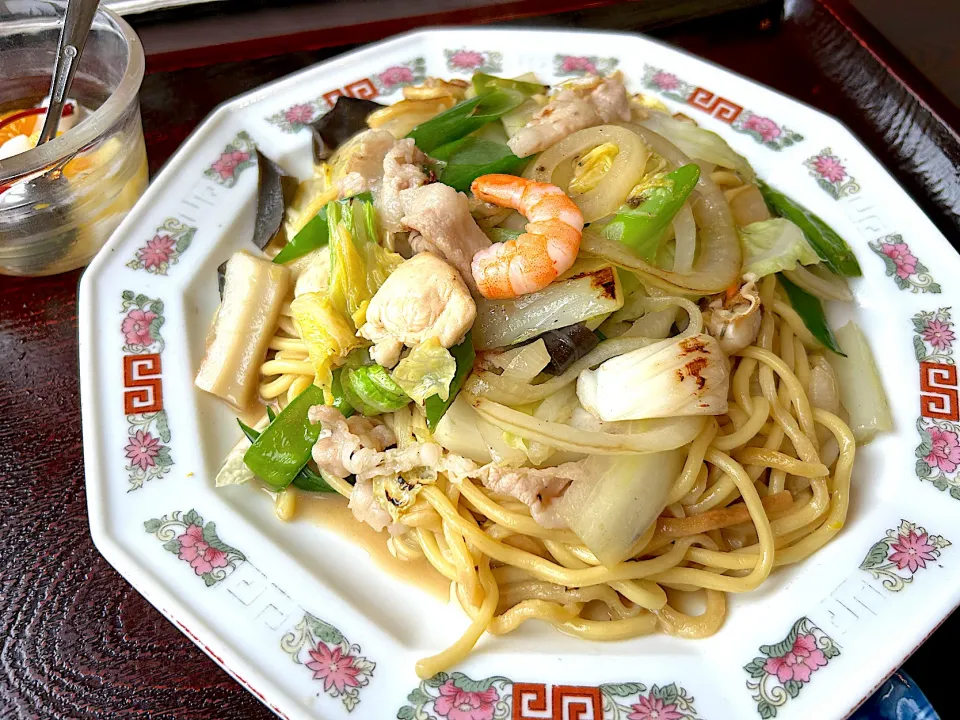 五目皿うどんセット|ぶりっとさん