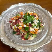 ササミサラダ🥗シラチャーマヨ|henryさん