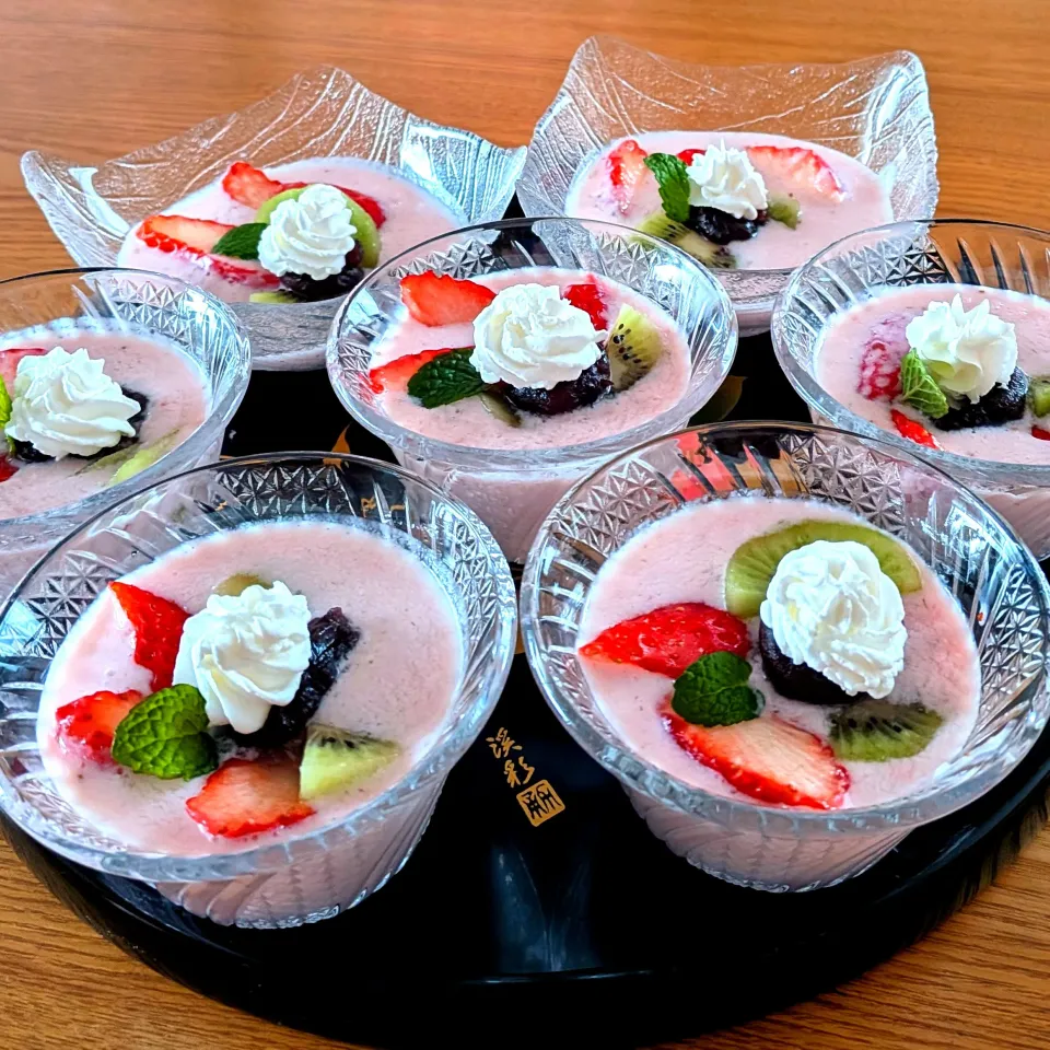 苺のデザートスープ|cherry🍒さん