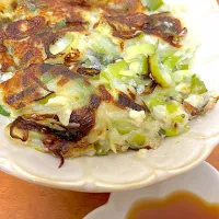 ネギだけの和風チヂミ|naomin.･*さん