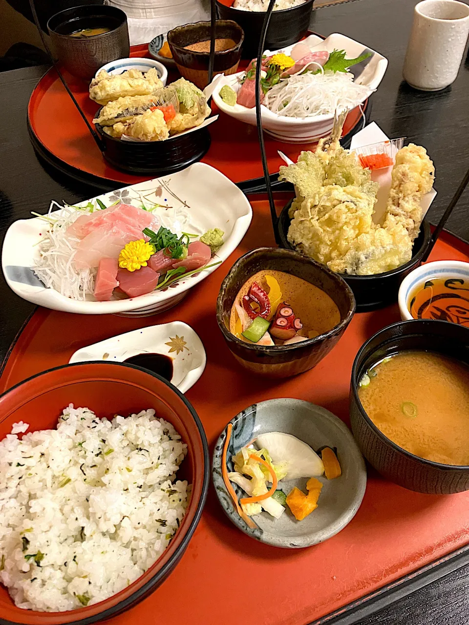 長女と和食ランチ|きみちさん