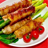 アスパラ竹輪ぶた肉巻きSP