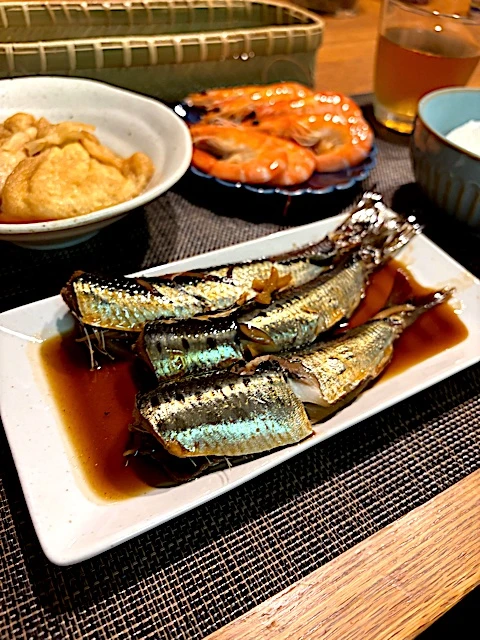 鰯煮付け|いちごさん