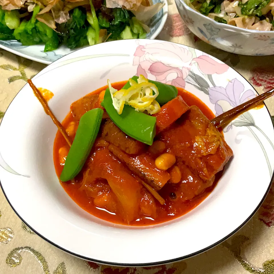 カスレ《cassoulet》|Mahinaさん