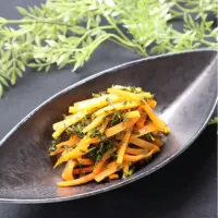 葉付きにんじんのきんぴら| めいめいさん