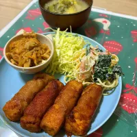 厚揚げチーズ豚肉巻きうまだれ♬|panchiさん