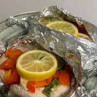 鶏胸肉のバターホイル焼き|ちゃびさん