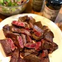 和牛ステーキでバレンタインディナー💘|アッコ✨さん