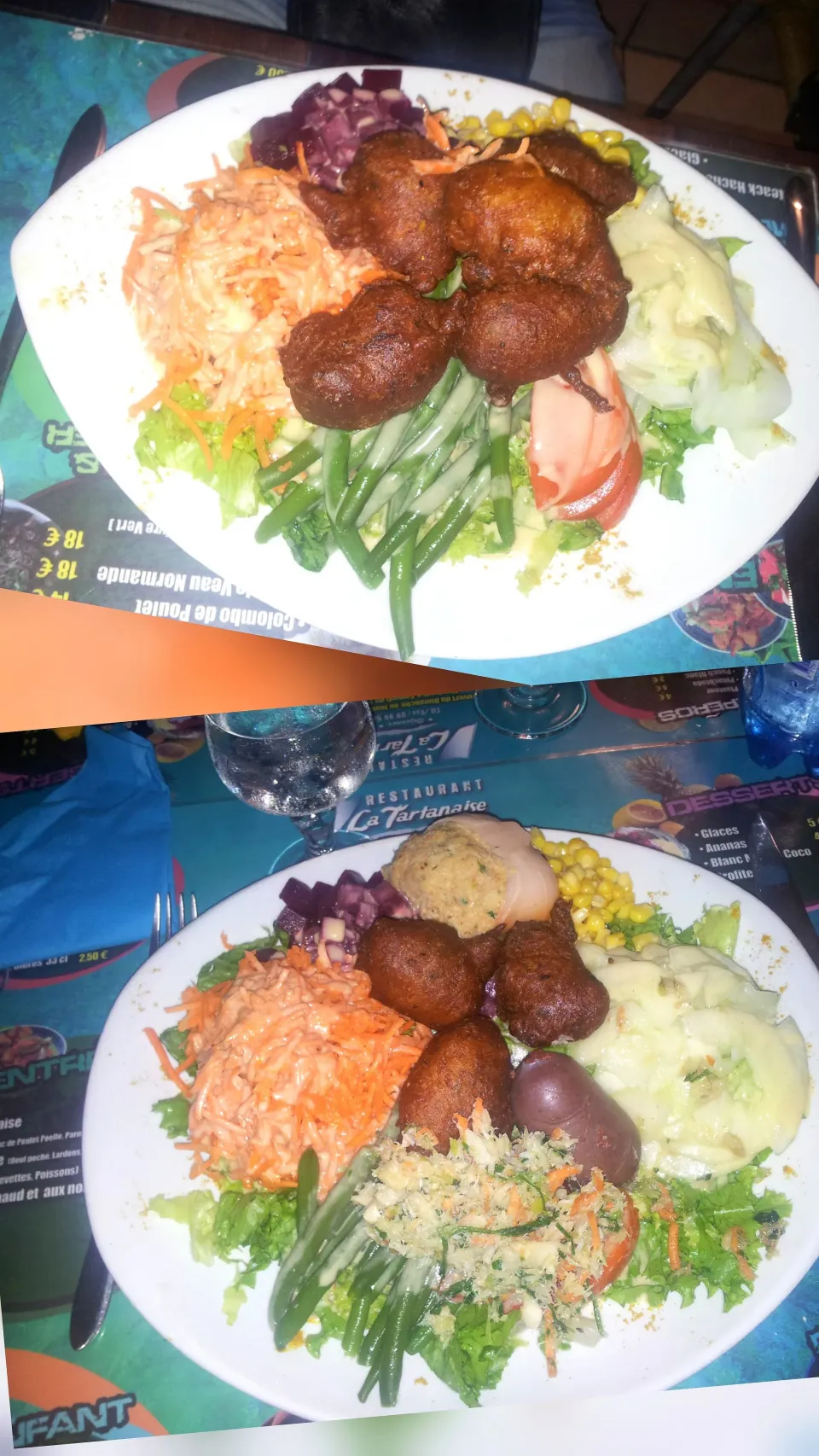 🇫🇷MY TRAVEL IN MARTINIQUE🇫🇷
   (French island in the Caribbean)
 Caribbean blood sausage, cod fritters and raw vegetables|KWAII69さん