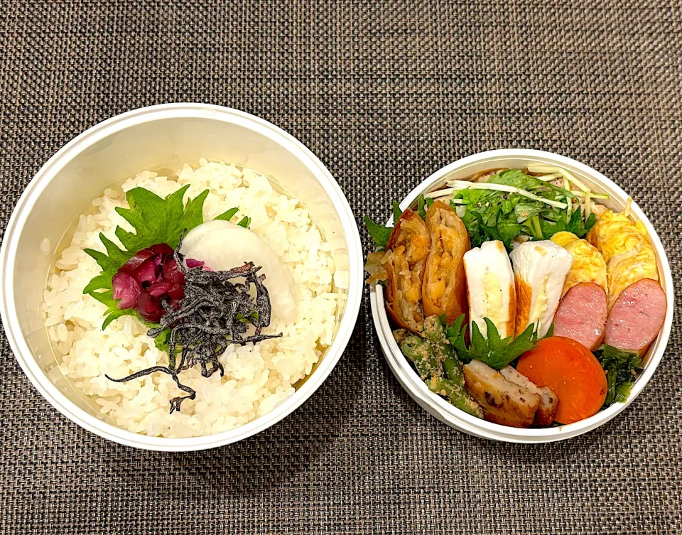 高校生息子のお弁当🍱 豚肉の香草パン粉焼き弁当🍱|Snow10さん