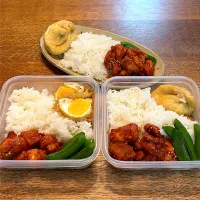 父ちゃん&三男氏弁当、高校生置き弁|tenoaさん