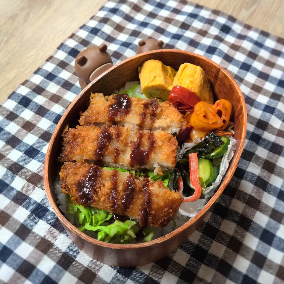 高校生弁当(2月17日)|ゆずうさぎさん