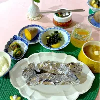 鱈のホイル焼きがメイン！なお夕飯🐟| Seikoさん