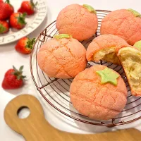 いちごメロンパン🍓|akanyeさん