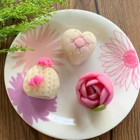 💘バレンタイン練り切り💘|ユッキーさん