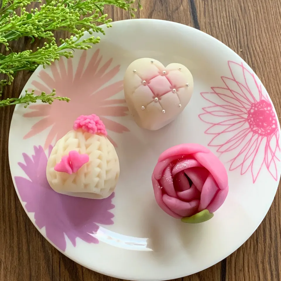 💘バレンタイン練り切り💘|ユッキーさん