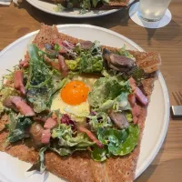 蕎麦粉のガレット|もっさんさん