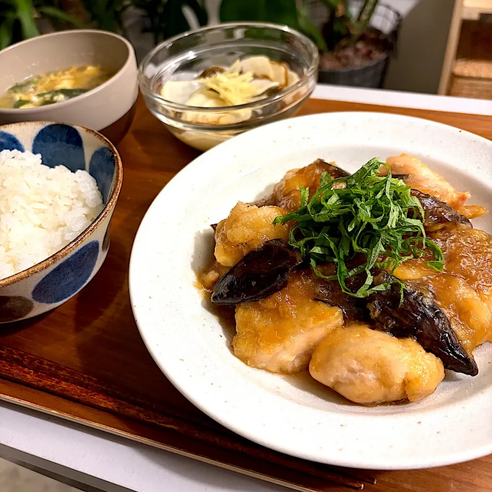 茄子と鶏もものみぞれ煮|kysbooさん