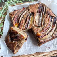 ゆーこどんさんの料理 小麦粉不使用のオートミールバナナケーキ🍌|ゆーこどんさん