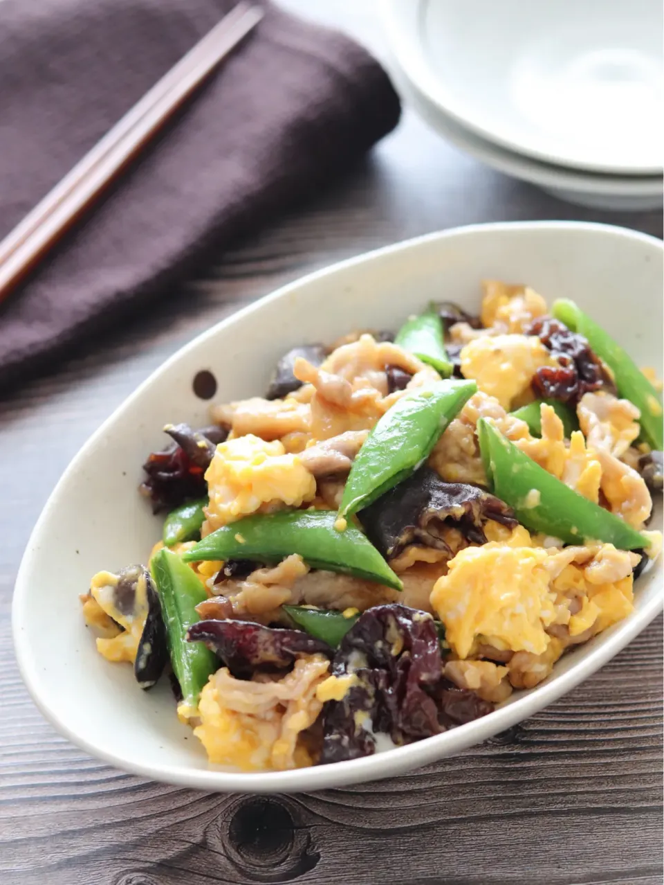 🆔519778                                                                 #豚こまとキクラゲの春の中華炒め 💕|ともきーた (伊藤 智子)さん