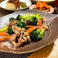 野菜炒め、ふろふき大根|いちごさん