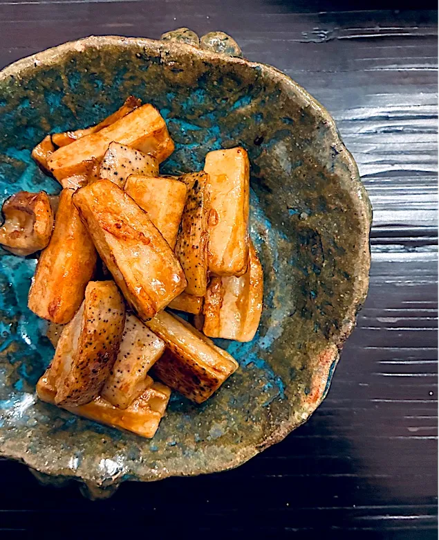 レンコンの黒酢炒め😋|ぽくくんさん