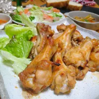 手羽元の漬け置きオーブン焼き|とまと🍅さん