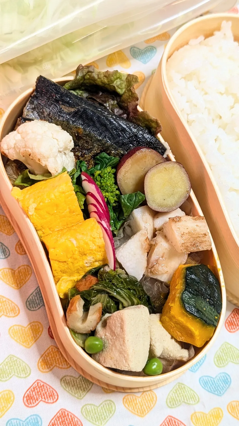 本日のお弁当〜鯖の塩焼き和風弁当|f.1125beさん
