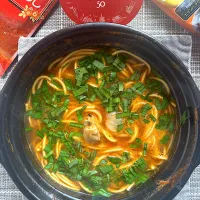 残ったスープでニララーメン