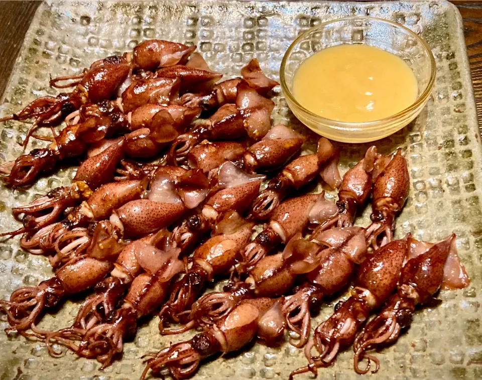 今季初！「蛍いかバター炒め(辛子酢味噌)」|mottoさん