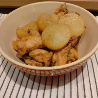 手羽元と大根の煮物（炊飯器）