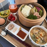 ゆかりさんの料理 せいろ蒸し♨️|ゆかりさん