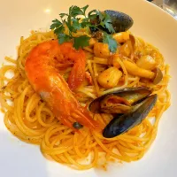 ペスカトーレ@Bistro Lupinus(月島)|塩豚骨さん