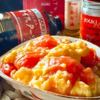 にゃんぺこさんの料理 西紅柿炒鶏蛋【シーホンシーチャオジーダン】|にゃんぺこさん