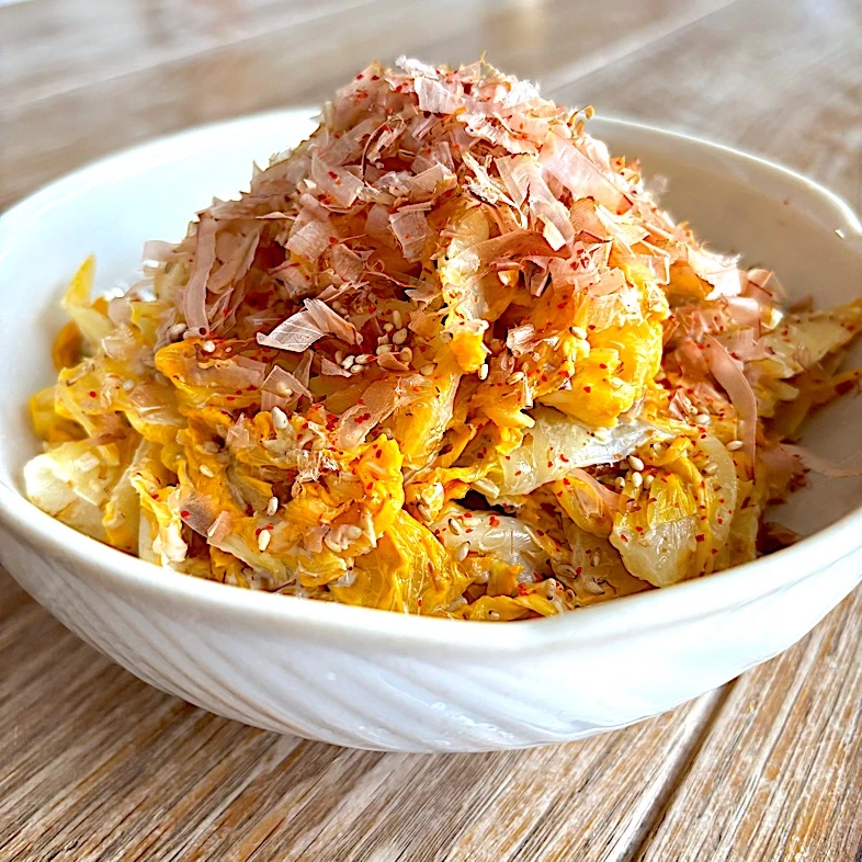 おかなさんの料理 お箸が止まらない♪白菜のサラダ♡|みずほさん