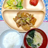 ガリバタとシーフードキャベツ炒め|おしゃべり献立さん