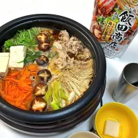 飯田商店鶏だし醤油味鍋